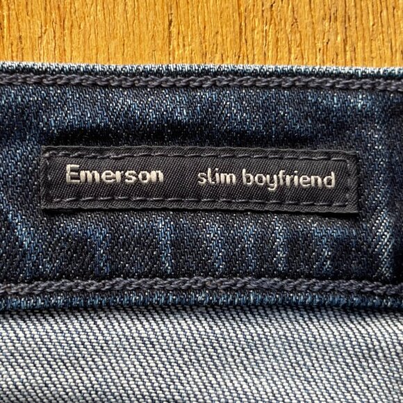 CITIZENS OF HUMANITY EMERSON SLIM BOYFRIEND BUTTON JEANS WOMEN’S sz 26 High Rise - Picture 8 of 14